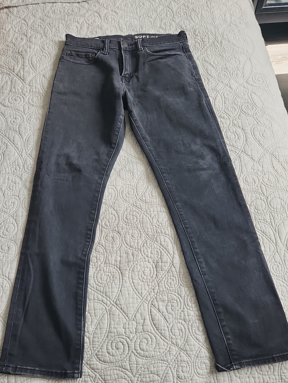 Mens Gap Slim Fit 31x32 Cast Iron Slim Fit